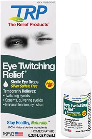 The Relief Products Eye Twitching Relief Eye Drops